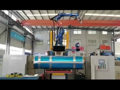 Robot Welding Station For Aluminium Fuel Tank truck fuel tank welding machine